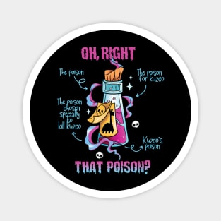 Vintage Funny Drink Me Oh Right That Poison-Llama Halloween Magnet